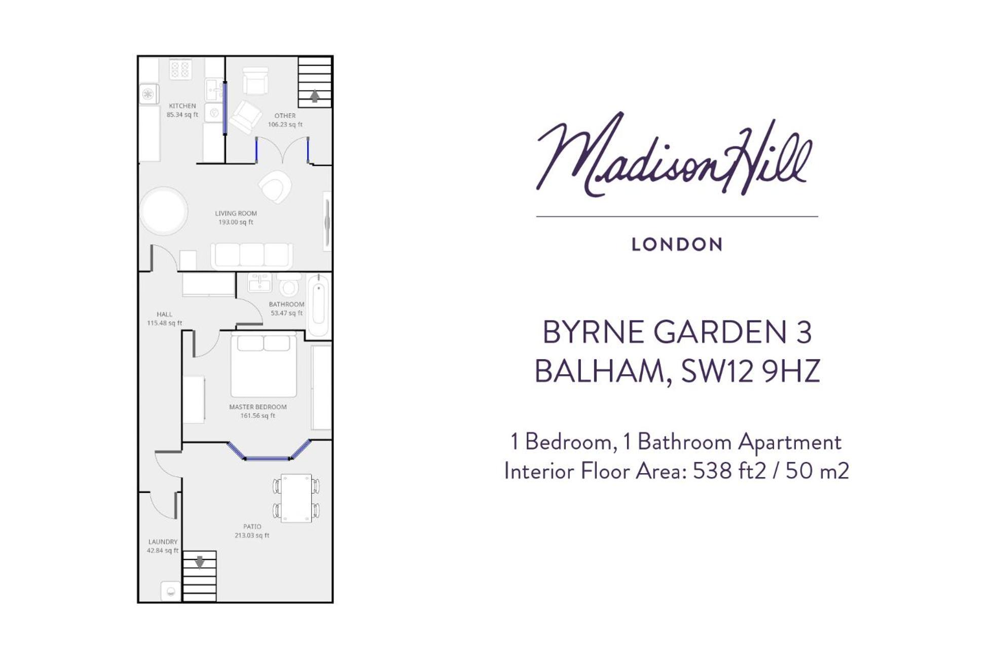 Madison Hill - Byrne Garden 3 - One Bedroom Home London Luaran gambar